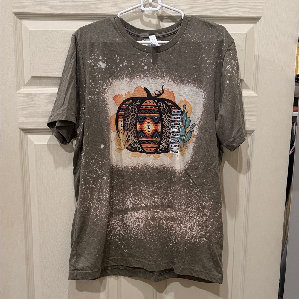 Bella Canvas Olive Graphic Short Sleeve Tee